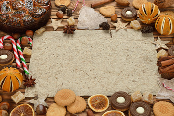 Various Christmas  sweets