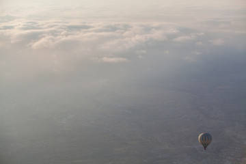 Hot air balloon in Cappadocia