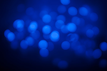 Fototapeta na wymiar Blue Abstract christmas lights as background