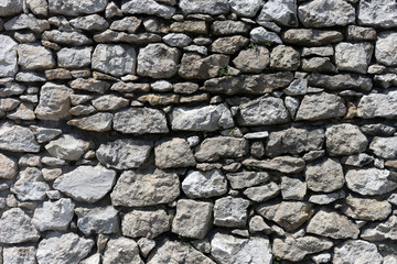 Background of stone wall texture photo