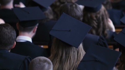 Happy young people graduating from university, promising career opportunities
