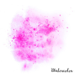 Watercolor blot