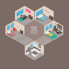 Isometric houses