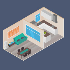 Isometric houses