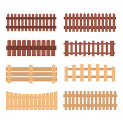 Different designs of fences