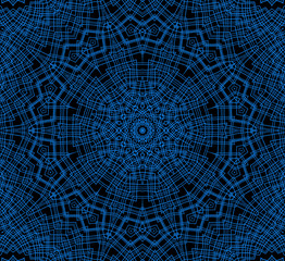 Abstract concentric pattern background