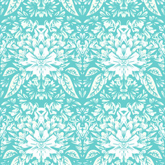 Seamless pattern with flowers