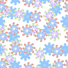 Floral seamless background