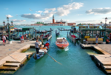Vacation in Venice - obrazy, fototapety, plakaty
