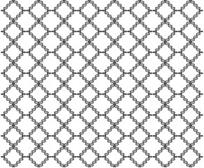 Black and white abstract pattern