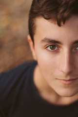 Cool teenager with fifty years old