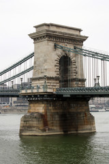 Obraz premium Chain bridge in Budapest