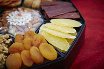 Korean traditional cuisine for wedding ceremony 