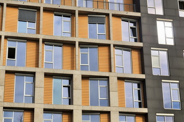 Fototapeta premium window facade of an office building