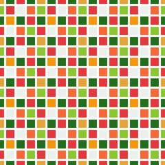 Seamless pattern abstract square pixel mosaic tile background; C