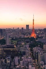 Fototapeten 東京タワーの夕景 © segawa7