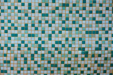 Green tone mosaic