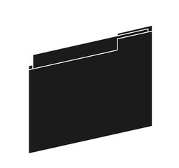 File icon. Folder data archive storage and organize theme. Isolated design. Vector illustration