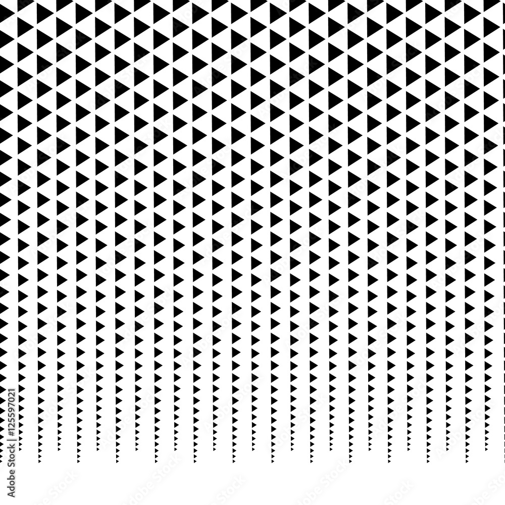 Leinwandbilder horizontally repeatable halftone background / pattern fading fro