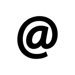 Email sign icon (Vector)