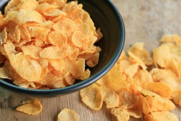 corn flake with milk