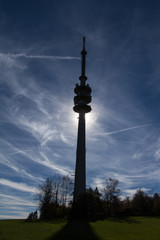 Der Fernsehturm auf dem Hohen Peißenberg