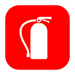 Extinguisher fire sign