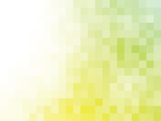 yellow green mosaic background