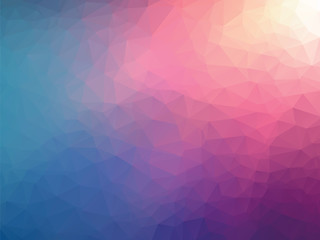 abstract geometric pink blue background
