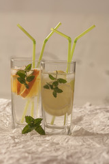 Summer fruit water
