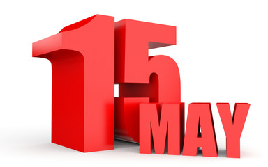 May 15. Text on white background.