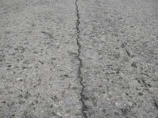 Road crack