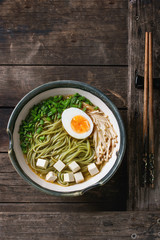 Asian noodle soup