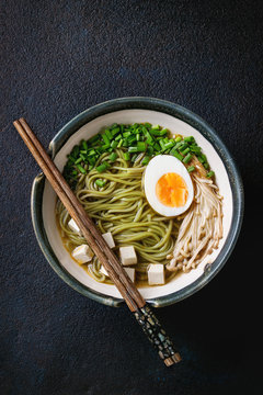 Asian noodle soup
