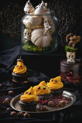Halloween decorated sweet table