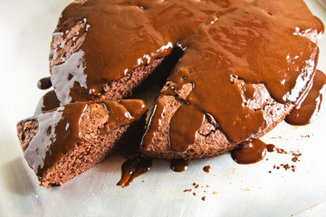 Chocolate Brownie Cake.
