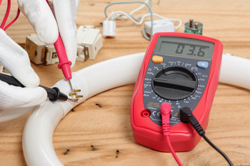 using the multimeter