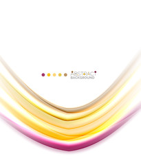 Colorful blurred stripes, abstract background