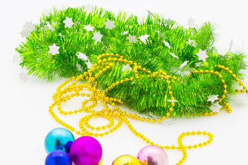 New Year is coming concept. Happy New Year toys