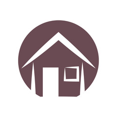 house real estate tag vector illustration design