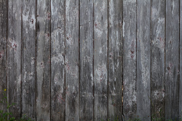 Naklejka premium Old White Washed Barn Boards