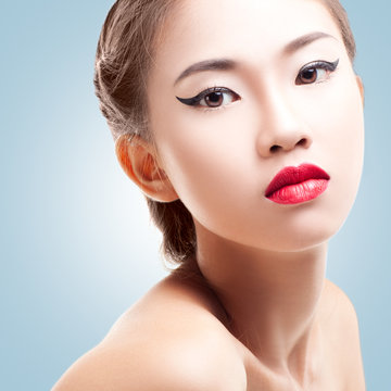 Beautiful Asian model