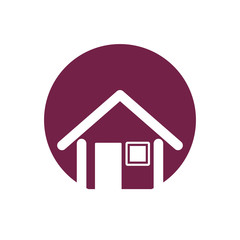 house real estate tag vector illustration design