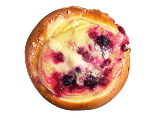 Bun with jam