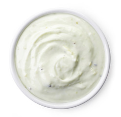 Bowl of kiwi yogurt