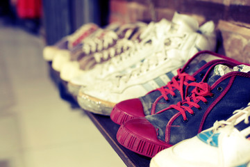 Sports shoes retro