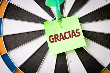 Thank You (in Spanish)