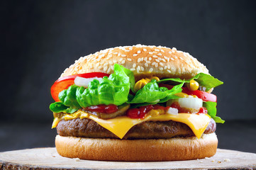 saftiger Burger