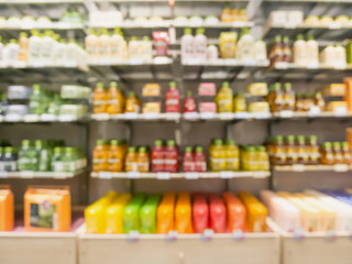 Pharmacy store blur background