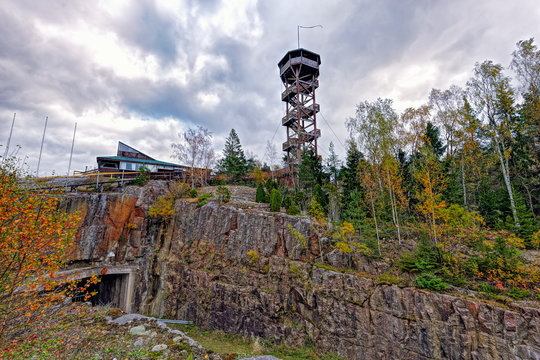 Sightseeing tower at "Uffe pa berget" - a famous cafe at Aland